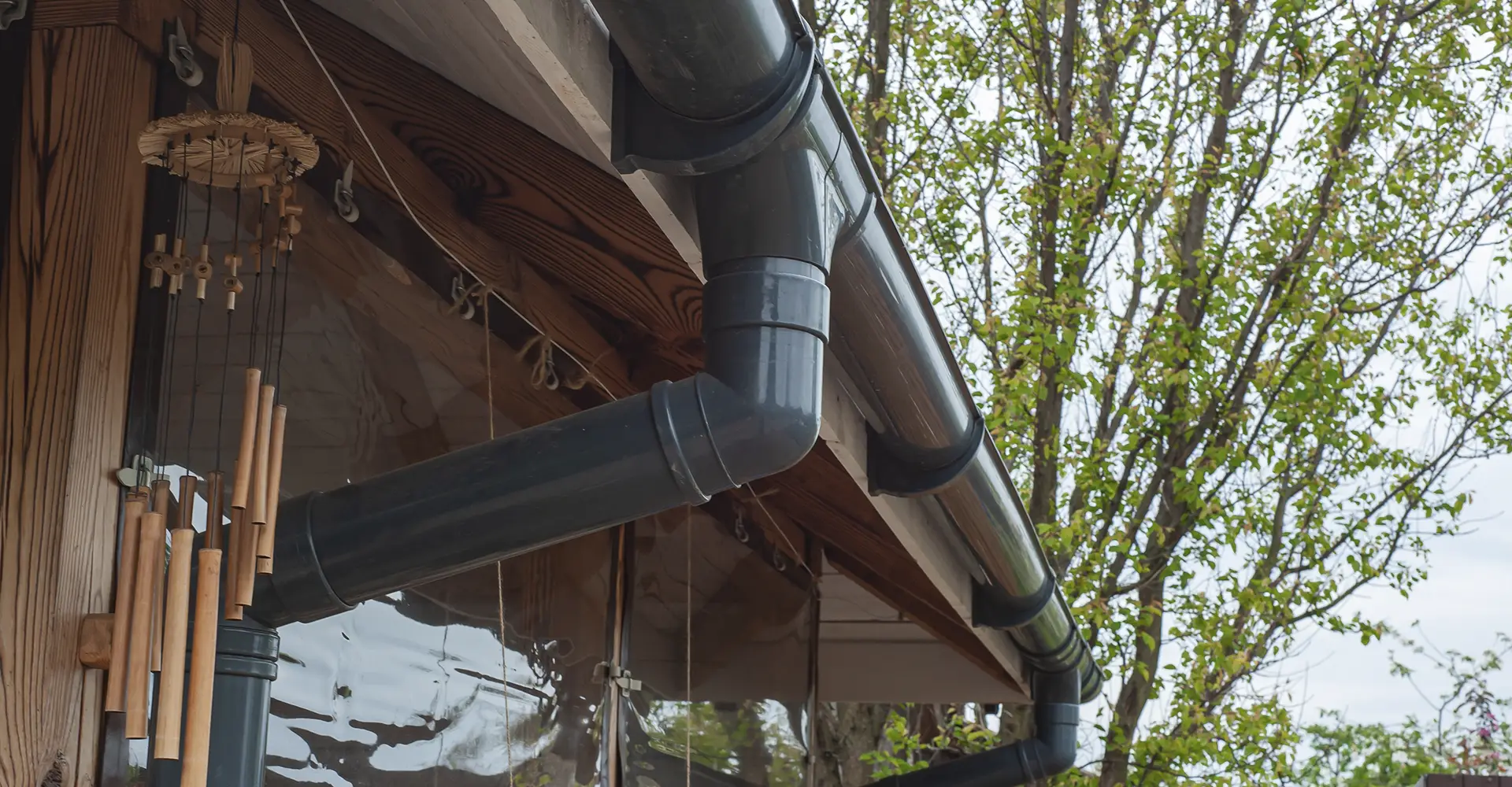 brown gutters in GA