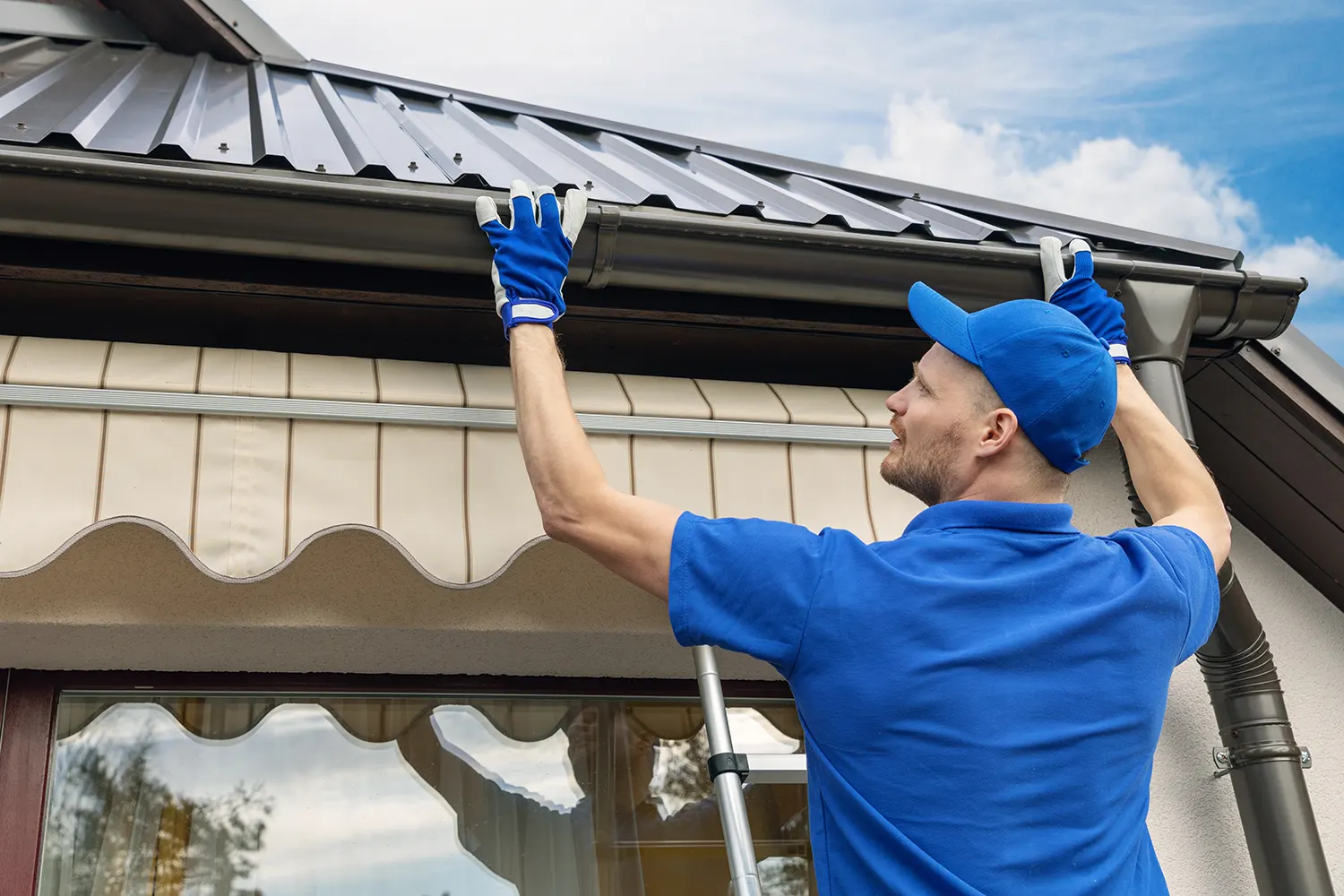 rain gutters