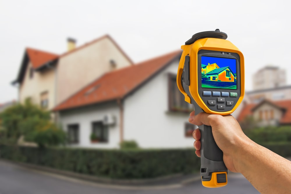 infrared camera for roof inspections